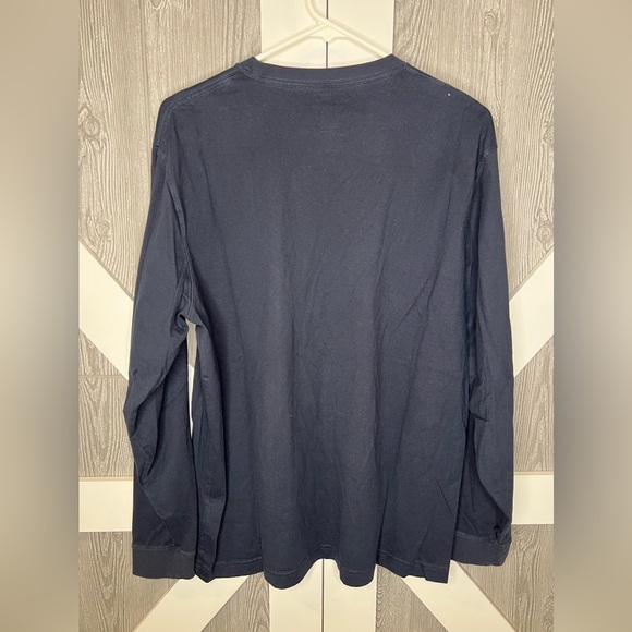 D18.09 L.L. Bean Men's Carefree Unshrinkable Tee, Traditional Fit, Long-Sleeve - Picture 3 of 4